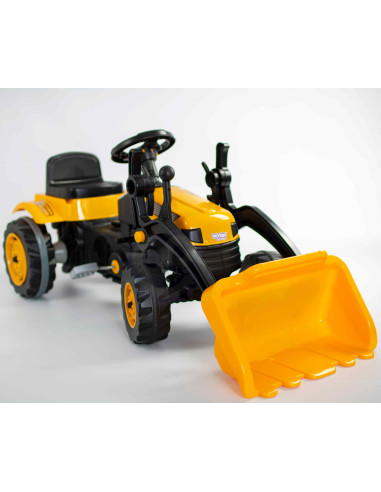 WOOPIE Pedal Tractor Farmer MaxTrac Classic Bucket Dozer