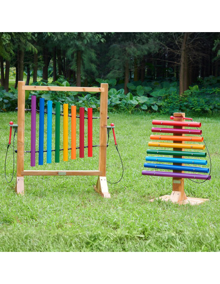 MASTERKIDZ Rainbow Music Tower Tubular Bells Xylophones