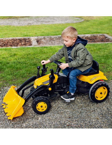 WOOPIE Traktor Na Pedały Farmer MaxTrac Classic Łyżka Spychacz