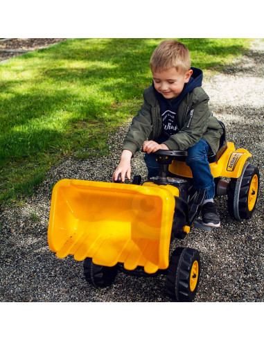 WOOPIE Traktor Na Pedały Farmer MaxTrac Classic Łyżka Spychacz