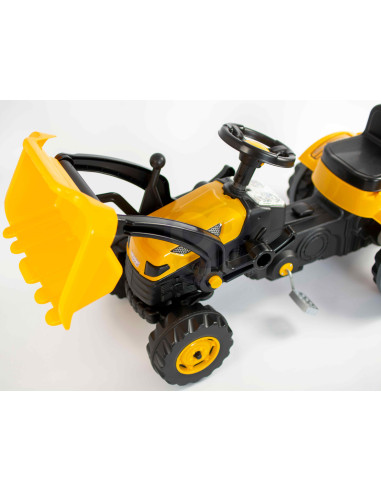 WOOPIE Traktor Na Pedały Farmer MaxTrac Classic Łyżka Spychacz