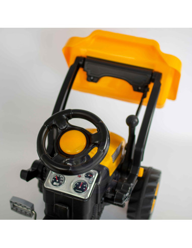 WOOPIE Traktor Na Pedały Farmer MaxTrac Classic Łyżka Spychacz