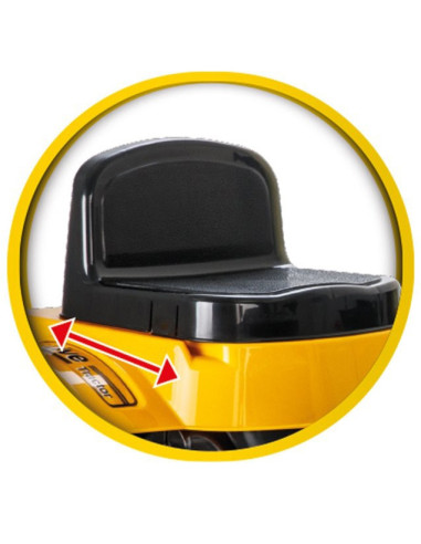 WOOPIE Pedal Tractor Farmer MaxTrac Classic Bucket Dozer