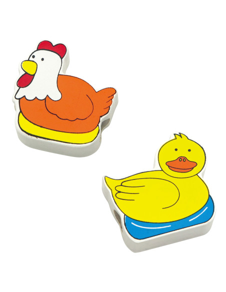 Деревянные блоки VIGA для переплетения нитей, метод Монтессори, ферма для нанизывания нитей