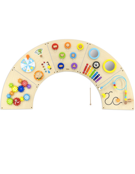 VIGA Montessori arkos sienos manipuliacinė lenta