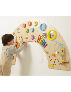 copy of VIGA Montessori Arch Wall Manipulative Board 2