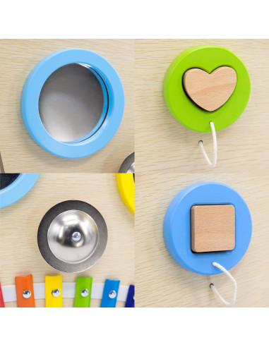 copy of VIGA Montessori Arch Wall Manipulative Board