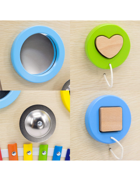 copy of VIGA Montessori Arch Wall Manipulative Board