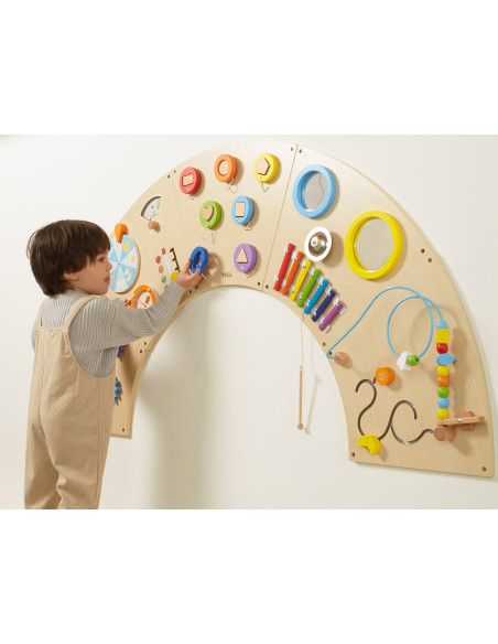 Настенная развивающая доска VIGA Montessori Arch Wall