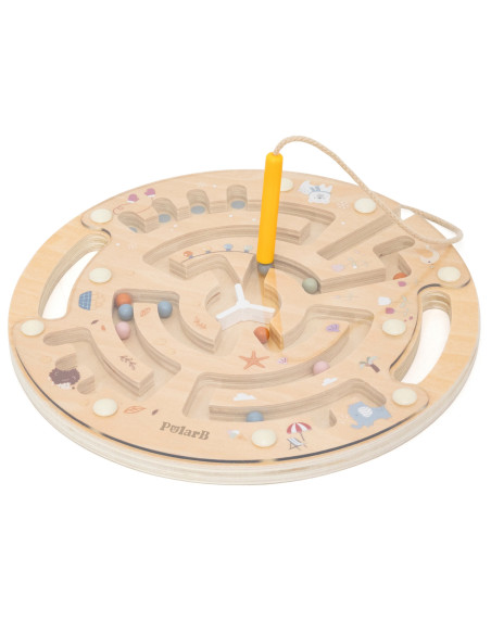 VIGA PolarB Wooden Magnetic Maze