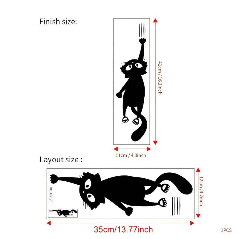 Lipdukas Juodas katinas