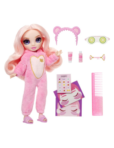 503675-EUC Junior High PJ Party Fashion Doll-  Bella (Pink)