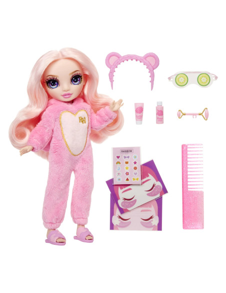 503675-EUC Junior High PJ Party Fashion Doll-  Bella (Pink)