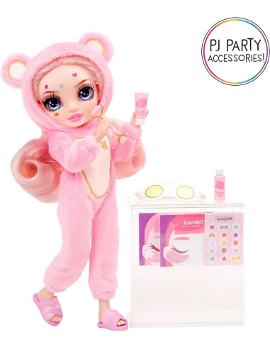503675-EUC Junior High PJ Party Fashion Doll-  Bella (Pink)