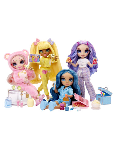 503682-EUC Junior High PJ Party Fashion Doll- Sunny (Yellow)