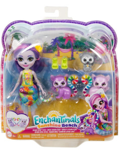 Enchantimals Lemur Family Doll HRX86