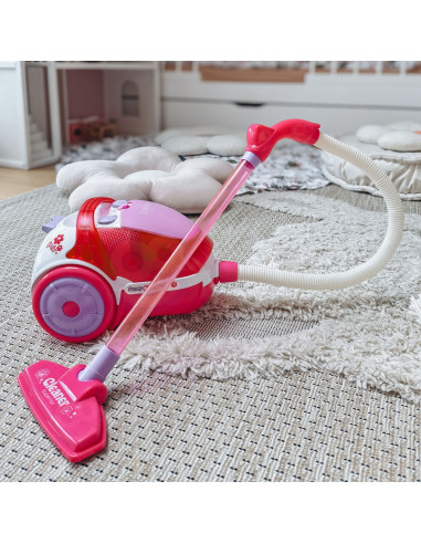 WOOPIE Vacuum Cleaner for Kids with Suction Function Pink