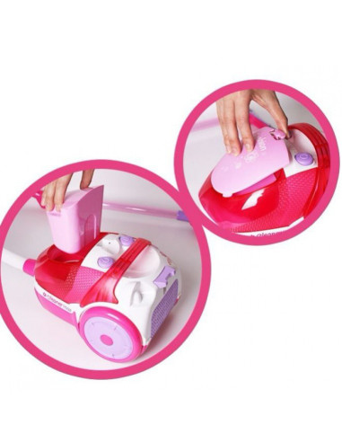 WOOPIE Vacuum Cleaner for Kids with Suction Function Pink