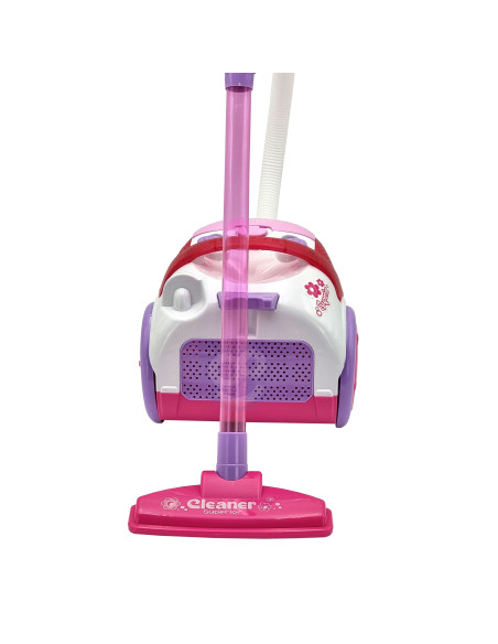 WOOPIE Vacuum Cleaner for Kids with Suction Function Pink