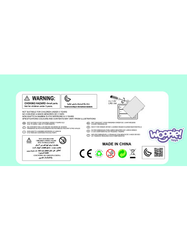 WOOPIE Interactive Vacuum Cleaner for Kids with Suction Function