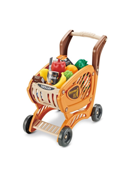 WOOPIE Shopping Cart for Children Movable Parts + 42 Accs.