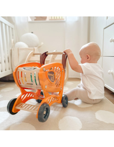 WOOPIE Shopping Cart for Children Movable Parts + 42 Accs.