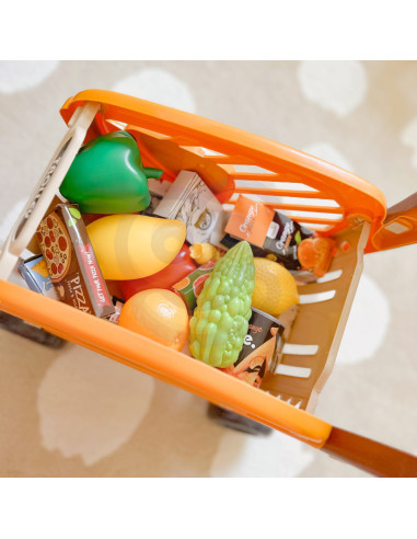 WOOPIE Shopping Cart for Children Movable Parts + 42 Accs.