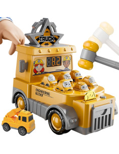 WOOPIE Hammering Skill Game Construction Site with Accessories
