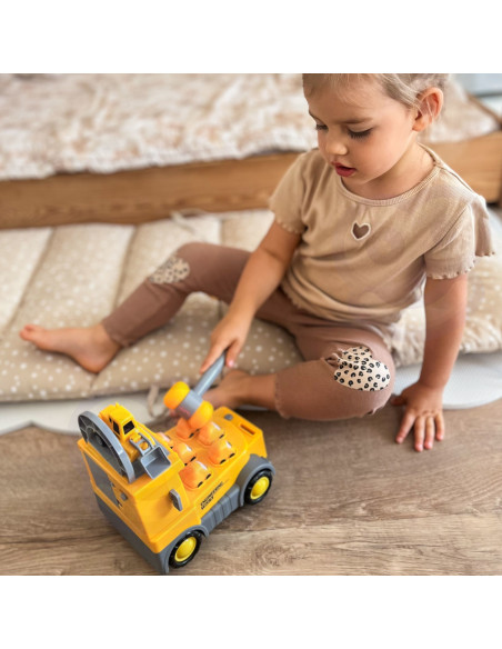 WOOPIE Hammering Skill Game Construction Site with Accessories