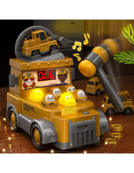 WOOPIE Kalimo įgūdžių žaidimas statybvietėje su priedais