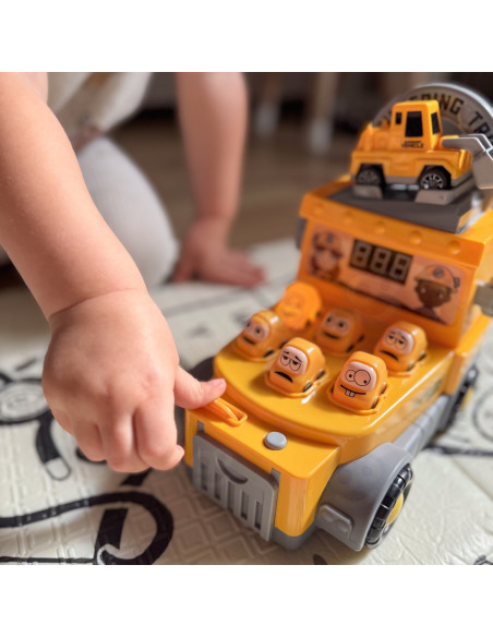 WOOPIE Hammering Skill Game Construction Site with Accessories