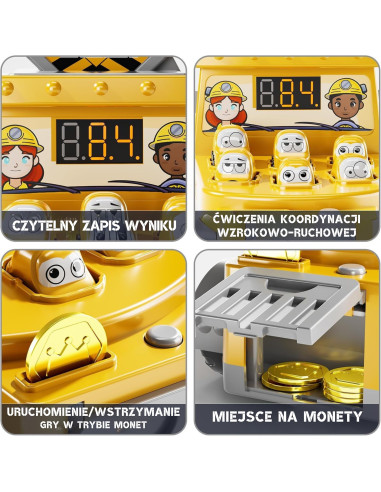 WOOPIE Hammering Skill Game Construction Site with Accessories