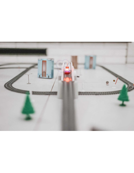 WOOPIE Electric Train Huge 914 cm Track Bridge Tunnel 86 pcs.