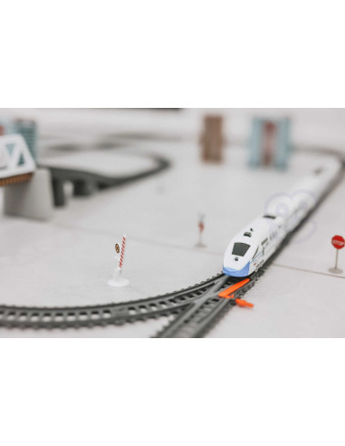 WOOPIE Electric Train Huge 914 cm Track Bridge Tunnel 86 pcs.