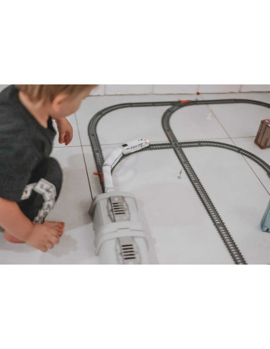 WOOPIE Electric Train Huge 914 cm Track Bridge Tunnel 86 pcs.