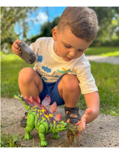 WOOPIE Nuotolinio valdymo RC dinozaurų robotas Stegosaurus 2