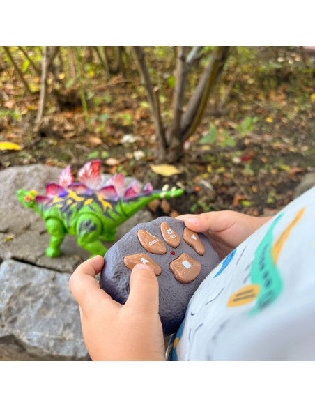 WOOPIE Remote Controlled RC Dinosaur Robot Stegosaurus
