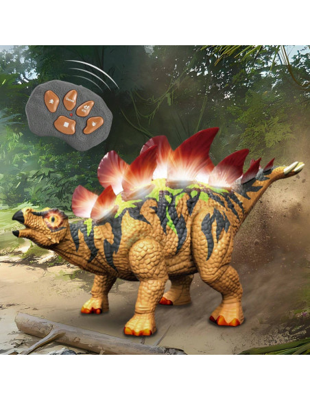 WOOPIE Remote Controlled RC Dinosaur Robot Stegosaurus