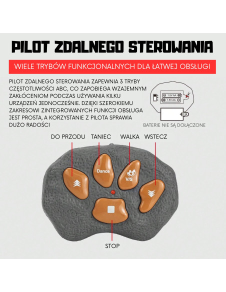 WOOPIE dinozauras Stegosaurus su pulteliu