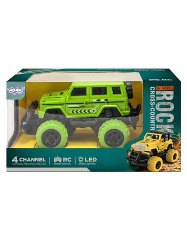 Радиоуправляемый внедорожник Woopie RC Jeep Cross-Country со светодиодной подсветкой