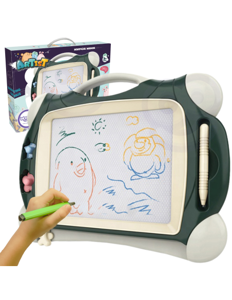 WOOPIE Magnetic Color Marker Board + 2 Green Stamps