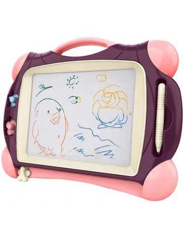 WOOPIE Magnetic Color Marker Board + 2 Purple Stamps