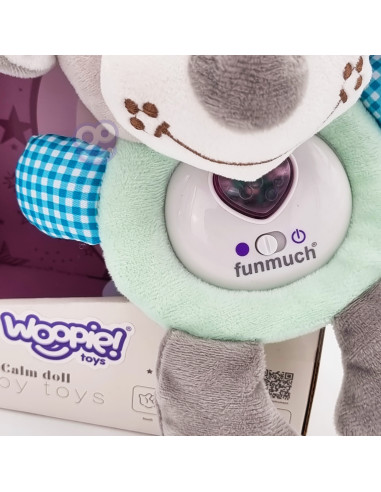 WOOPIE BABY pliušinis migdukas - šuniukas
