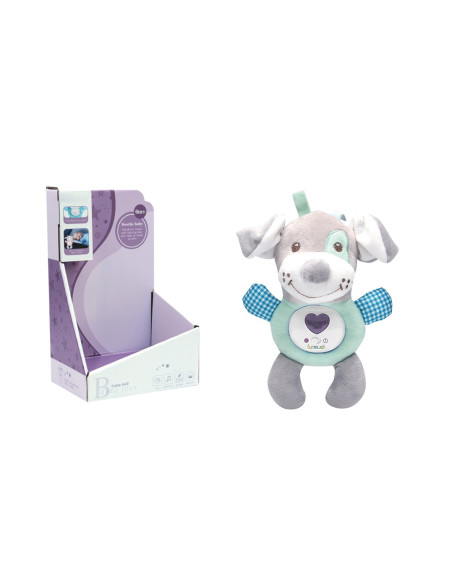 WOOPIE BABY Interactive Plush Toy for Babies with Light and Sound Sleeping Dog