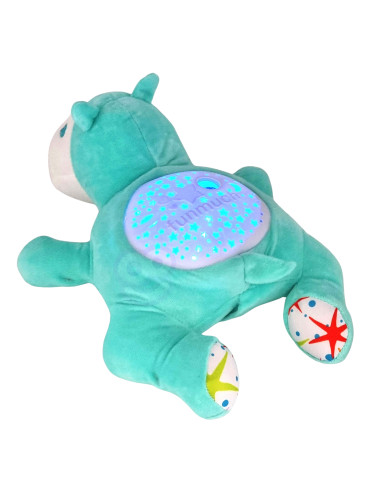 WOOPIE BABY Cuddly Toy 2-in-1 Projector Sleeper Hippo