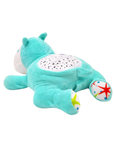 WOOPIE BABY Cuddly Toy 2-in-1 Projector Sleeper Hippo