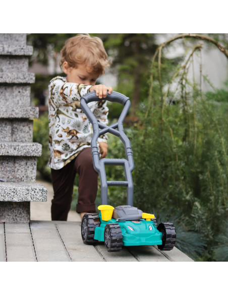 WOOPIE Push Garden Lawn Mower with Sound and Light