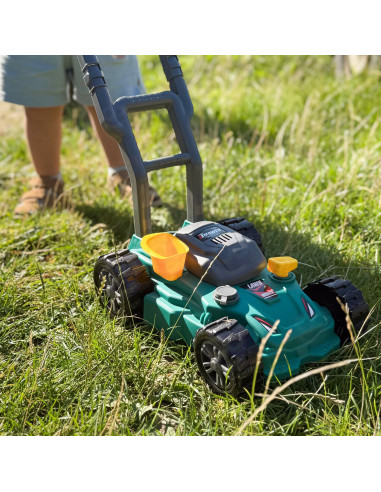 WOOPIE stumiama sodo vejapjovė su garsu ir šviesa