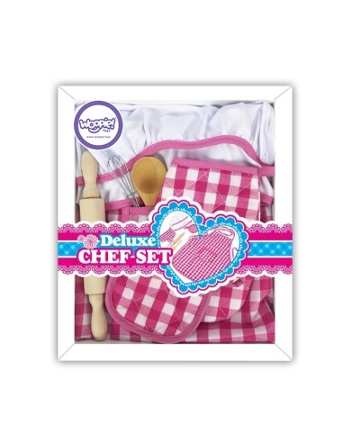 WOOPIE Little Chef Set Cooking Suit Kitchen Accessories 7 pcs.