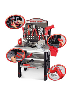 WOOPIE Large Workshop with Tools for Children DIY Set Drill Saw Hammer 50 pcs. 2